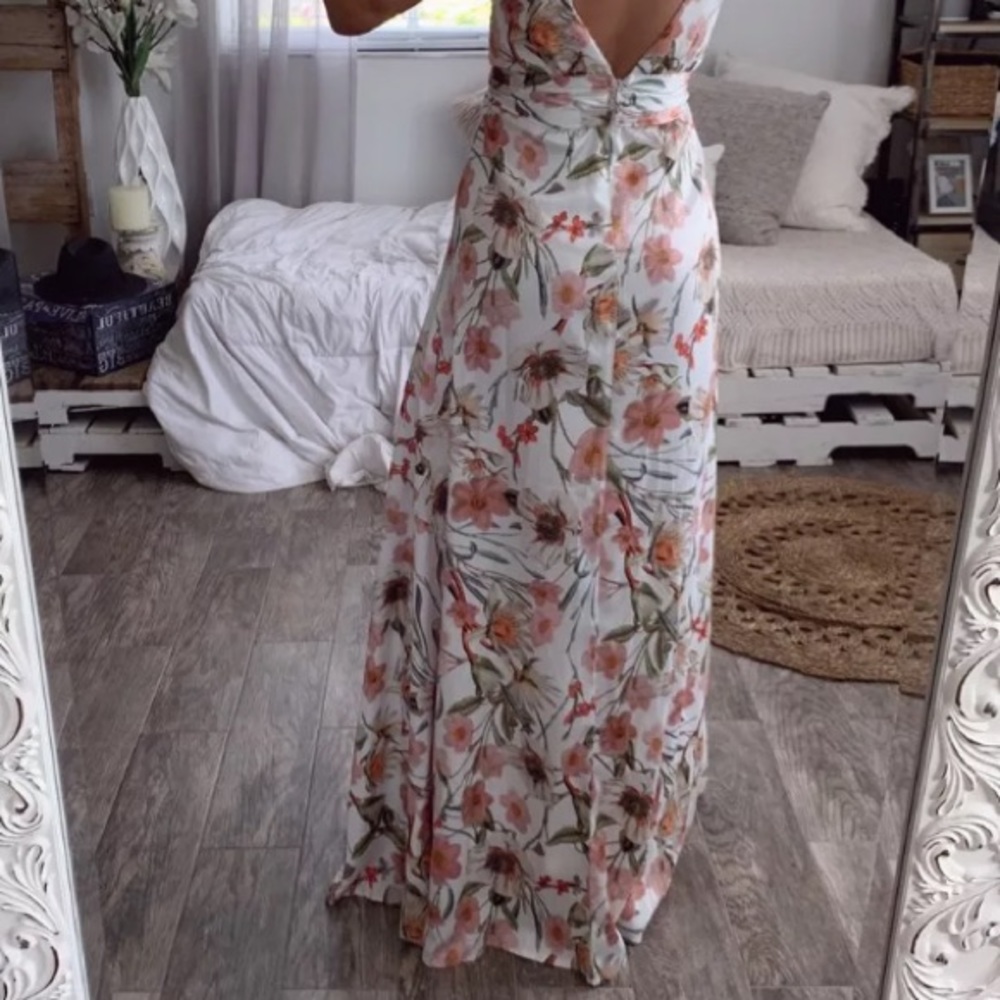 Gorgeous spring floral dress - Picture 5 of 5